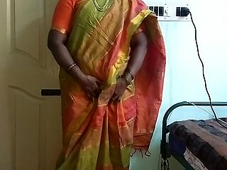 Indian desi live-in lover forth posture her unartificial bosom forth dwelling-place proprietor